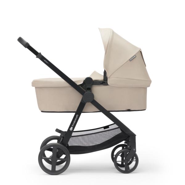 KINDERKRAFT Kočárek kombinovaný 3v1 Newly Sand beige + Mink PRO (obrázek 3)