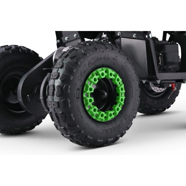Elektrická čtyřkolka pro děti Beneo Motors ESCAPE-Electric zelená - 800W (obrázek 9)