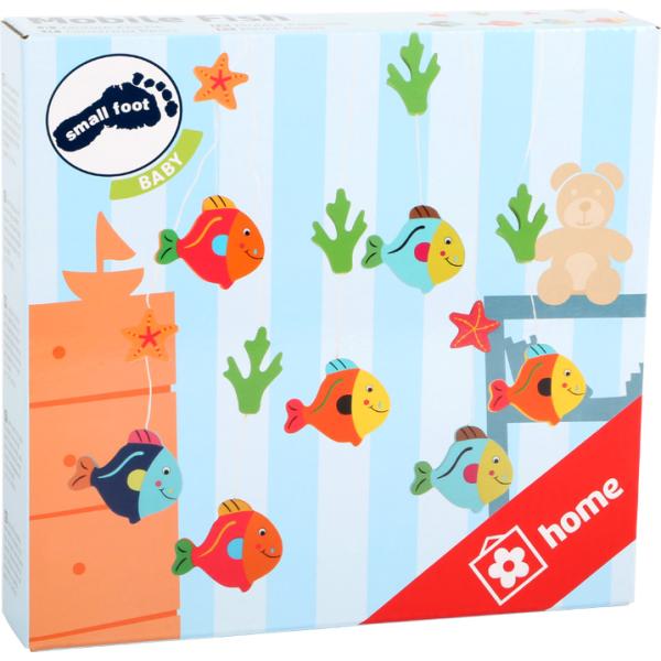 Small Foot Dřevěná závěsná dekorace rybičky