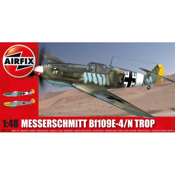 Classic Kit letadlo A05122A - Messerschmitt Bf109E- Tropical (1:48)