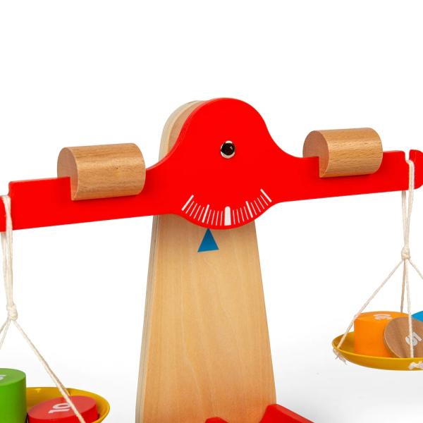 Bigjigs Toys Váha s vyvažovacím závažím (obrázek 4)
