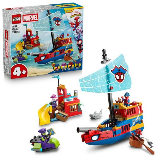 LEGO® Marvel 11208 Pirátska loď Spideyho tímu