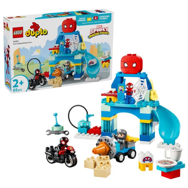 LEGO® DUPLO® Disney 10464 Tým Spidey: Pavučinová základna