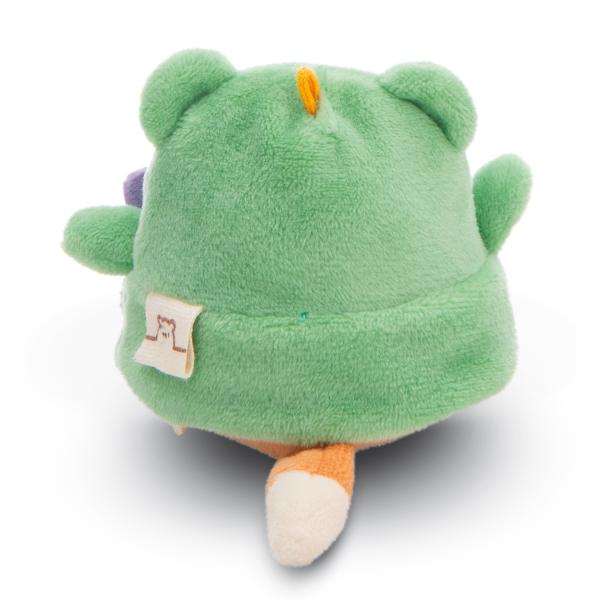 NICI plyš MyMochi Liška Geeks 8cm v kostýmu žabky a videohrou, set dárkové balení (obrázek 3)