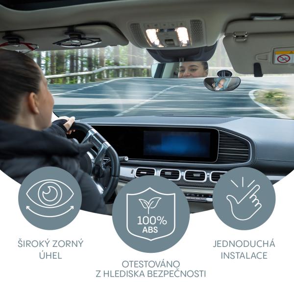 Malé zpětné zrcátko DELUXE, Black