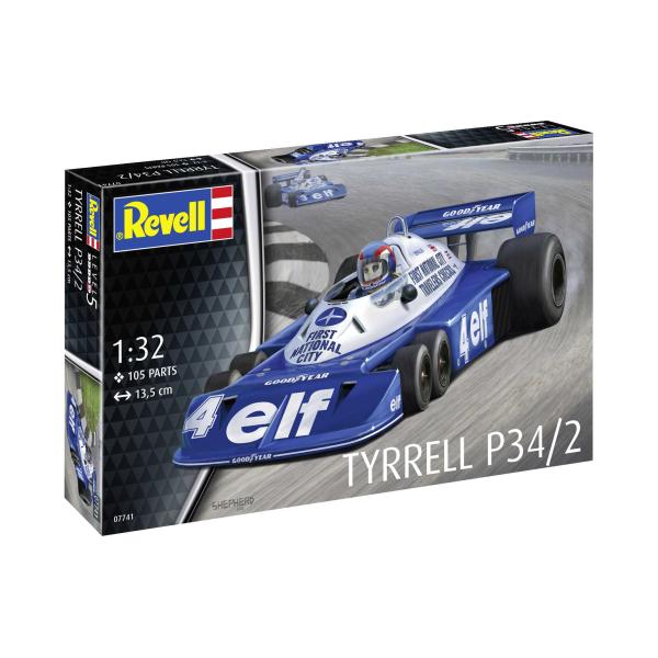 Plastic ModelKit auto 07741 - Tyrrel P34/2 6-Wheeler (1:32)