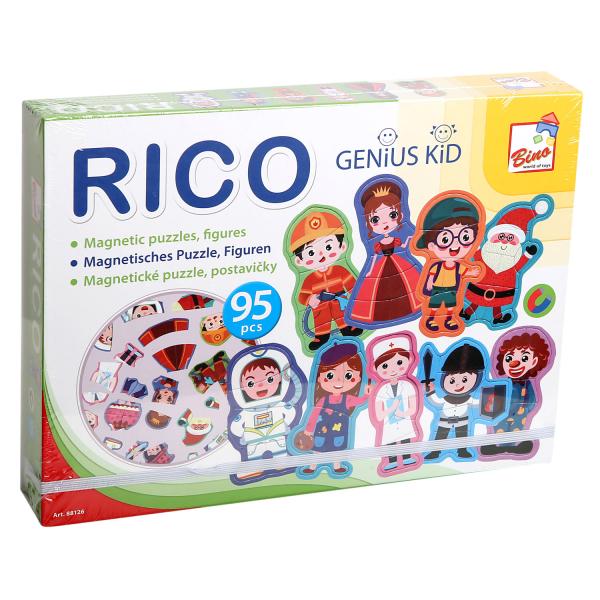 Bino Magnetické puzzle, postavičky