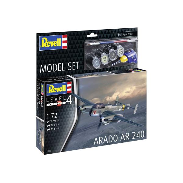 ModelSet letadlo 63798 - Arado AR-240 (1:72)