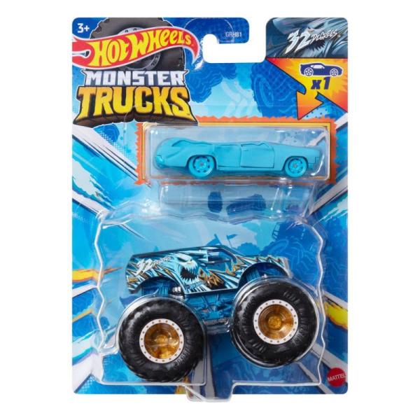Hot Wheels Moster camion 1:64 con un inglese