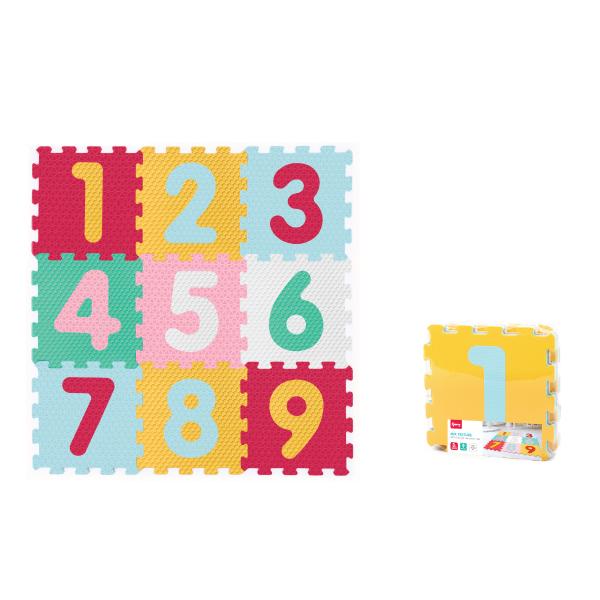 Mäkké bloky čísla 9ks