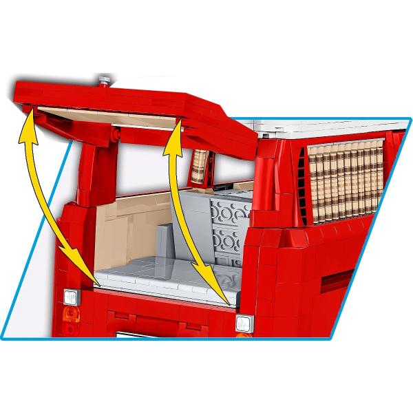Cobi Volkswagen Transporter T2a, 1:12, 2650 k, EXECUTIVE EDITION (obrázek 6)