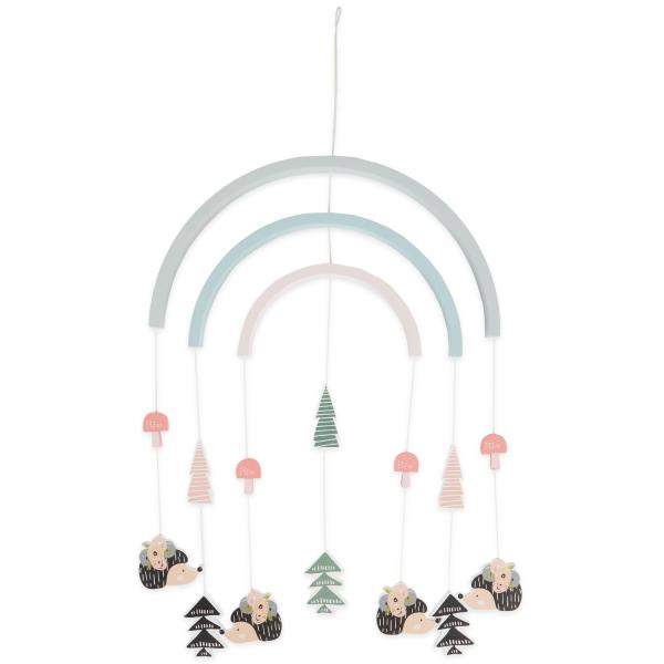 Bieco – Dřevěná závěsná hračka – ježek