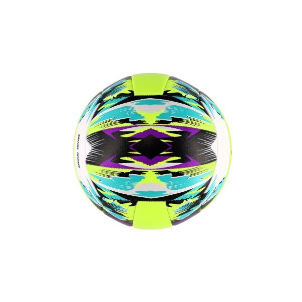 Míč volejbalový barevný šitá kůže 21cm (obrázek 3)