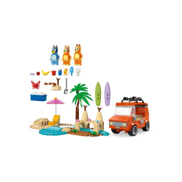 LEGO®Bluey 11202 Bluey a rodinný výlet autem na pláž (obrázek 4)