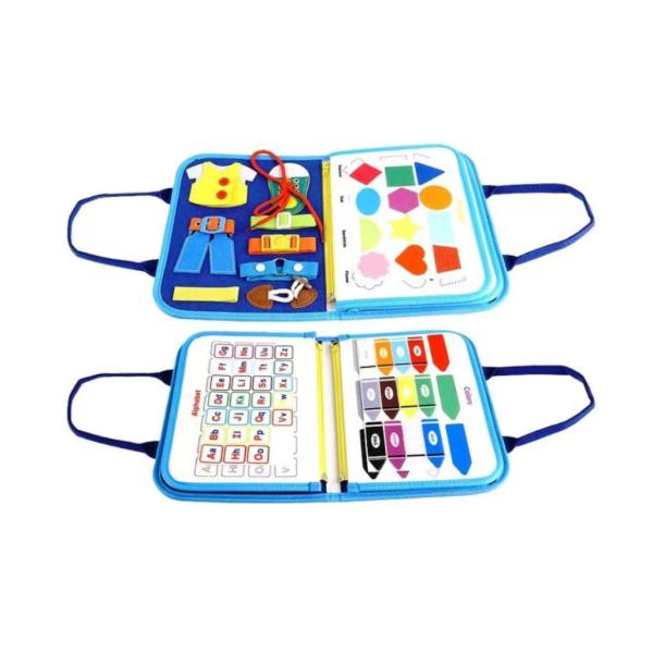 2Kids Toys Senzorická busy kniha Dinosauři 2