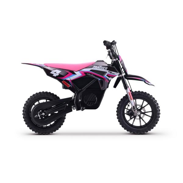 Elektrický Motocross pro děti Beneo Motors Panther růžový - 550W (obrázek 3)
