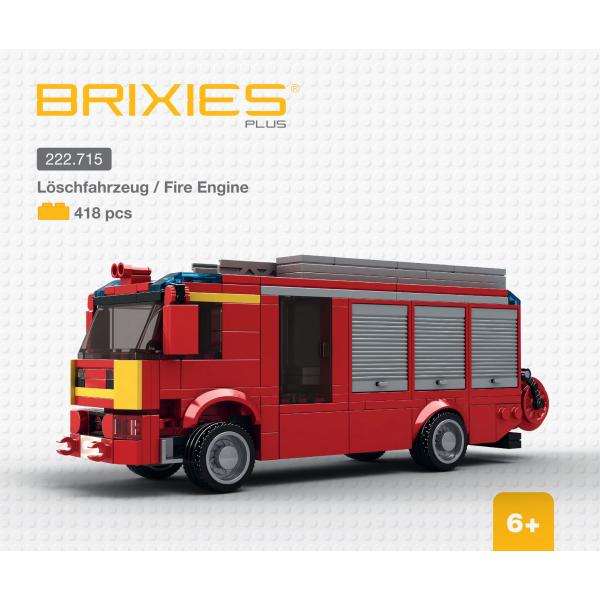 BRIXIES Plus 222.715 Hasičské auto, 418 k (obrázek 3)