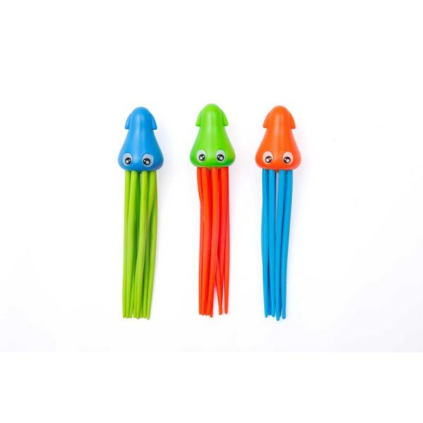 Bestway Pulpos para buceo - mezcla de 3 colores (azul, verde, naranja)