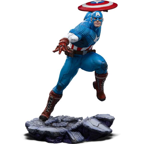 Iron Studios Marvel Comics - Captain America Infinity Gauntlet Diorama Socha 1/10