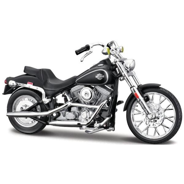 Maisto - HD - 1984 FXST Softail®, matný čierny, 1:18
