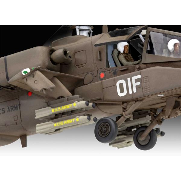 ModelSet vrtulník 63824 - AH-64A Apache (1:72) (obrázek 4)