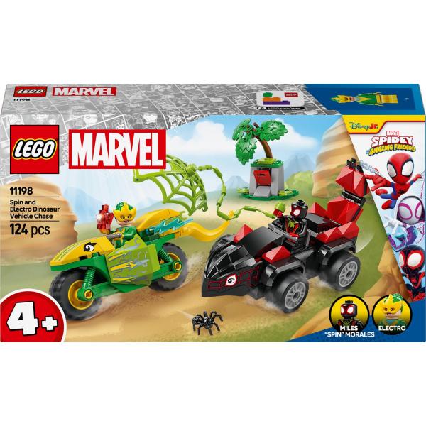 LEGO® Marvel Spidey a jeho úžasní přátelé 11198 Spin, Electro a honička s dinosaurem (obrázek 9)