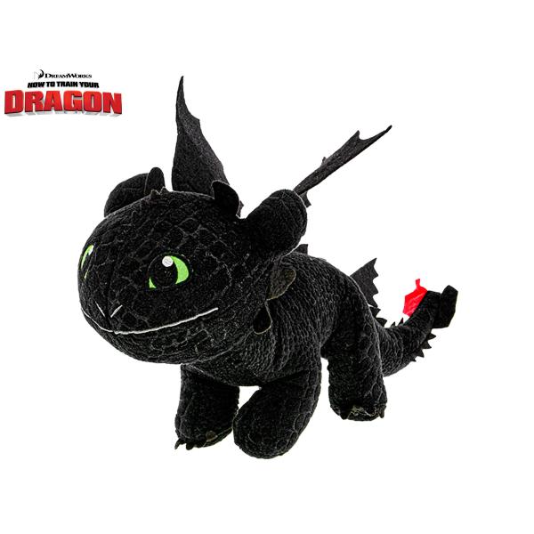 Jak vycvičit draka - drak Nightfury plyšový 15cm