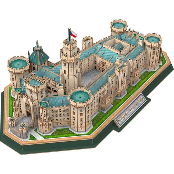 Puzzle 3D Castello Frauenberg Repubblica Ceca (Ceco: ZáMek Hluboká Nad Vltavou)-image