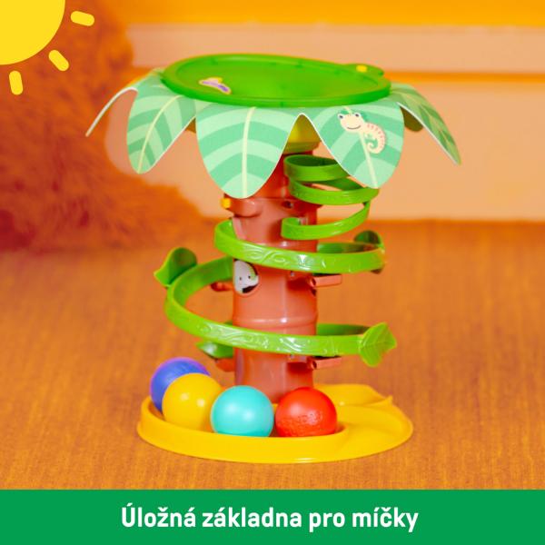 BRIGHT STARTS Dráha kuličková hudební Tropical Twirl (obrázek 5)
