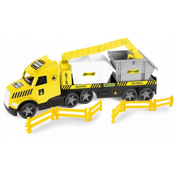 Wader Magic Truck Technic přívěs s kontejnery