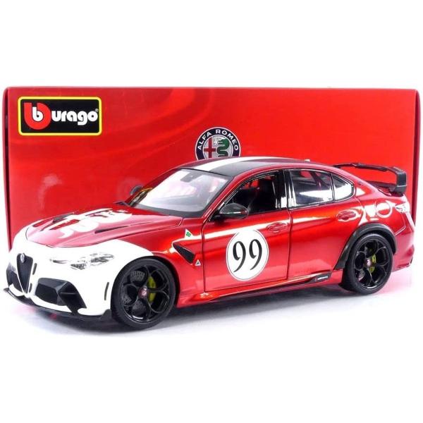 Bburago 1:18 Plus – Alfa Romeo Giulia GTAm – Met Red #99