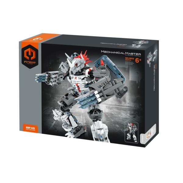 iM.Master Stavebnice robot šedý 20,8x10,8x31,2 cm