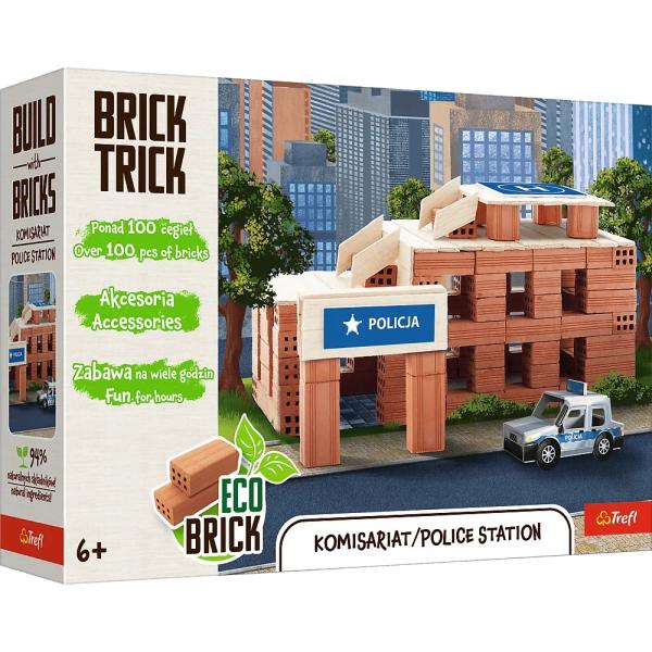 Trefl Brick Trick Stazione di Polizia M 100 pezzi