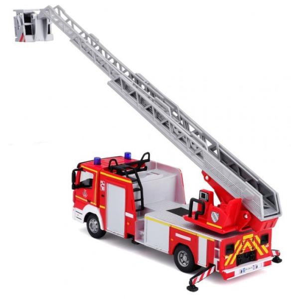 Bburago 1:50 Emergency Mercedes Benz Atego Magirus DLK 23/12 (obrázek 3)