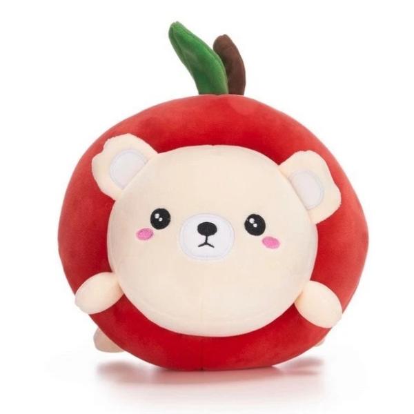 KAWAII FRUITS Osito en manzana juguete de peluche 25cm