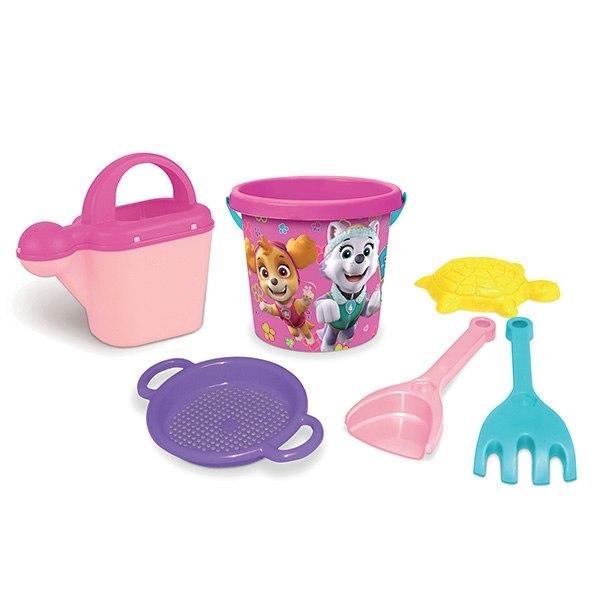 Paw patrol písková sada 6 kusů růžová malá