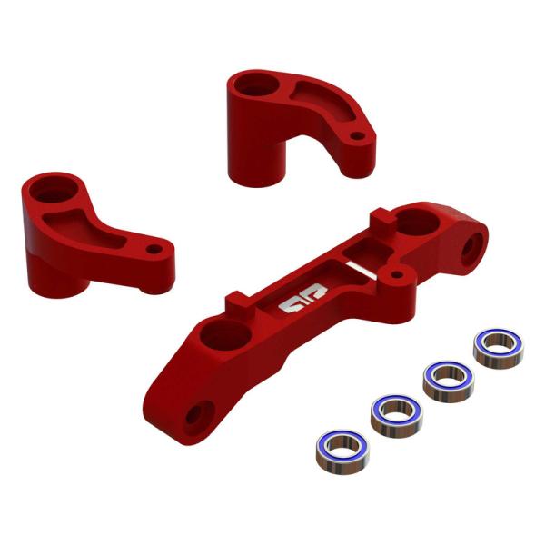 Set comandi in alluminio Arrma CNC, rosso
