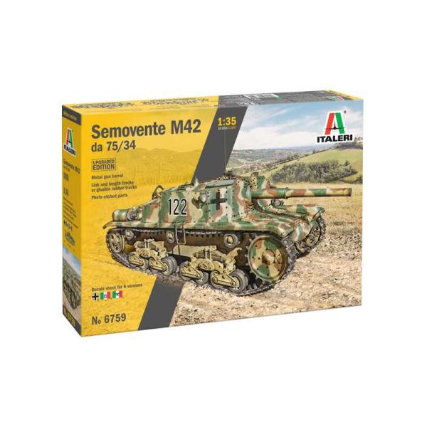 Model Kit military 6759 - Semovente M42 da 75/34 Upgrade Edition (1:35)