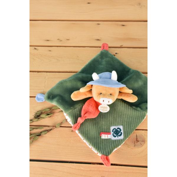 Doudou Dárková sada Plyšový muchláček kravička Aneth 27 cm (obrázek 3)