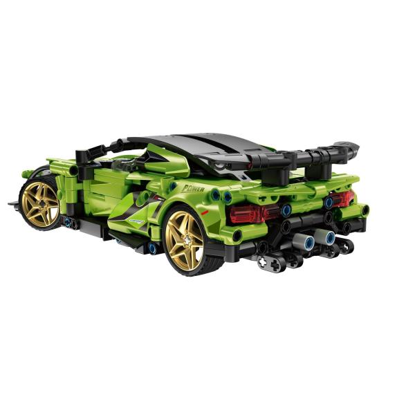 Stavebnice iM.MASTER závodní auto RC plast 2,4 GHz 429 dílků dob. pack+ baterie (obrázek 5)
