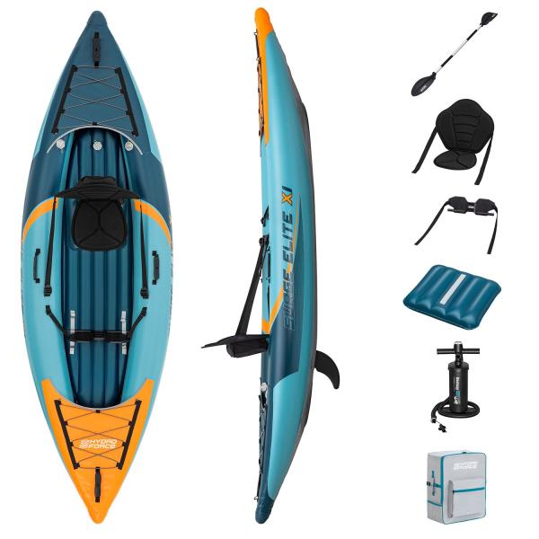 Bestway 65180 Nafukovací kajak Hydro-Force™ Surge Elite™ X1, 312 x 94 x 30 cm