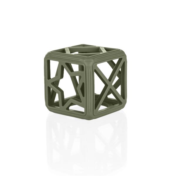 Silikonové kousátko Square, Forest Green