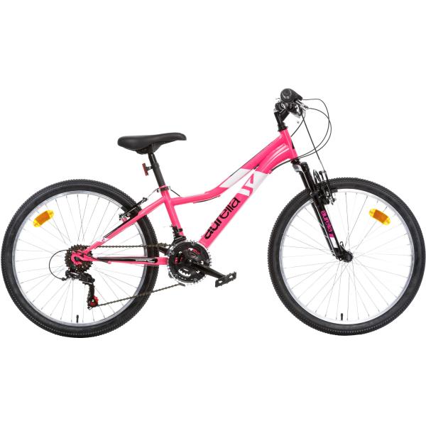 DINO Bikes - Detský bicykel 24" 424DS - AURELIA Girl Pink