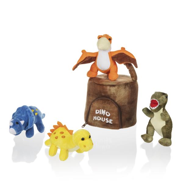 Plyšový set hračiek, Dino