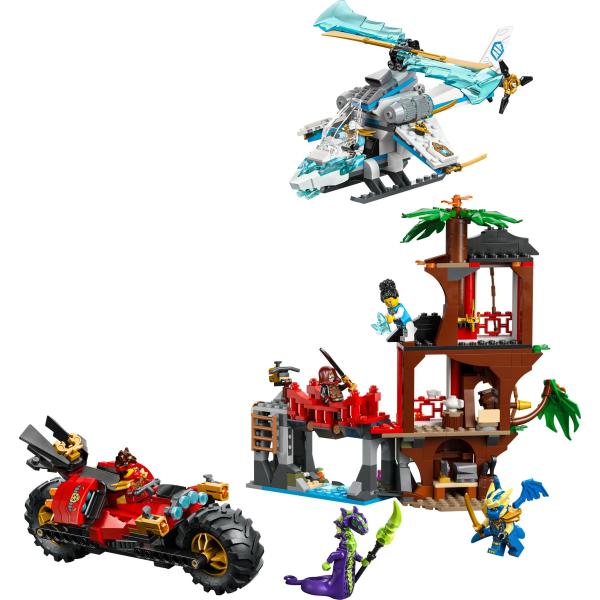 LEGO® NINJAGO 71857 Souboj ninja vozidel a domeček na stromě