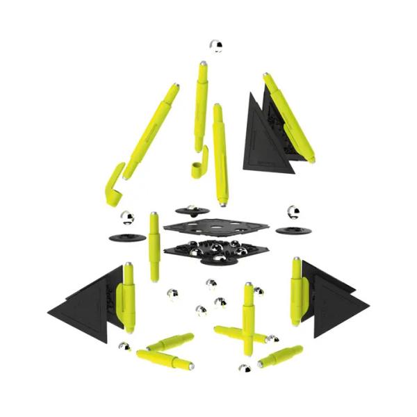 SUPERMAG magnetická stavebnice Technicolor 50ks