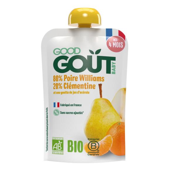 Good Gout BIO Hruška s klementinkou (120 g)