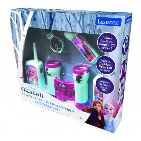 Lexibook Set Frozen - vysílačky, dalekohled, baterka (obrázek 5)