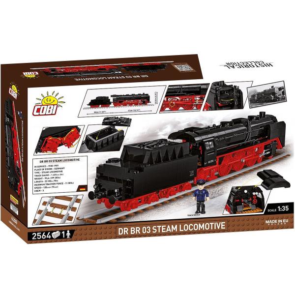 Cobi DR BR 03 parní lokomotiva, 1:35, 2560 k, 1 f (obrázek 3)