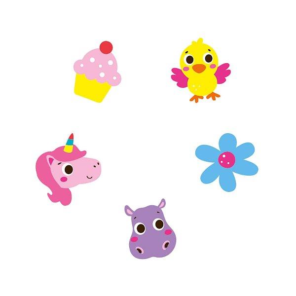 Nálepky na nehty, 198 ks